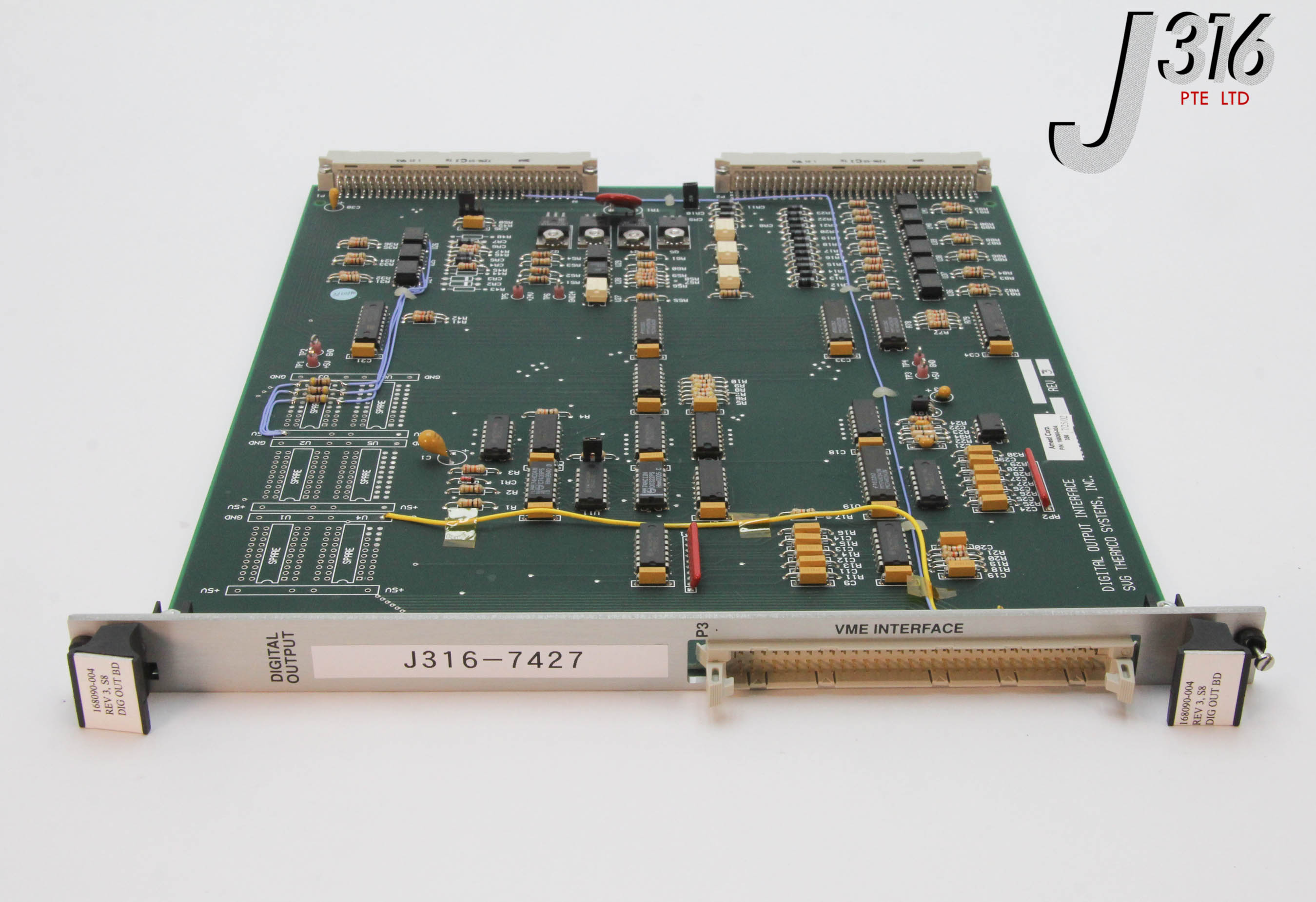 16インチ 7427 SVG THERMCO SYSTEMS PCB DIGITAL OUTPUT INTERFACE 168090-004